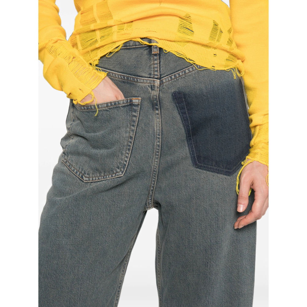 Mm6 Maison Margiela Patch-Pocket Jeans