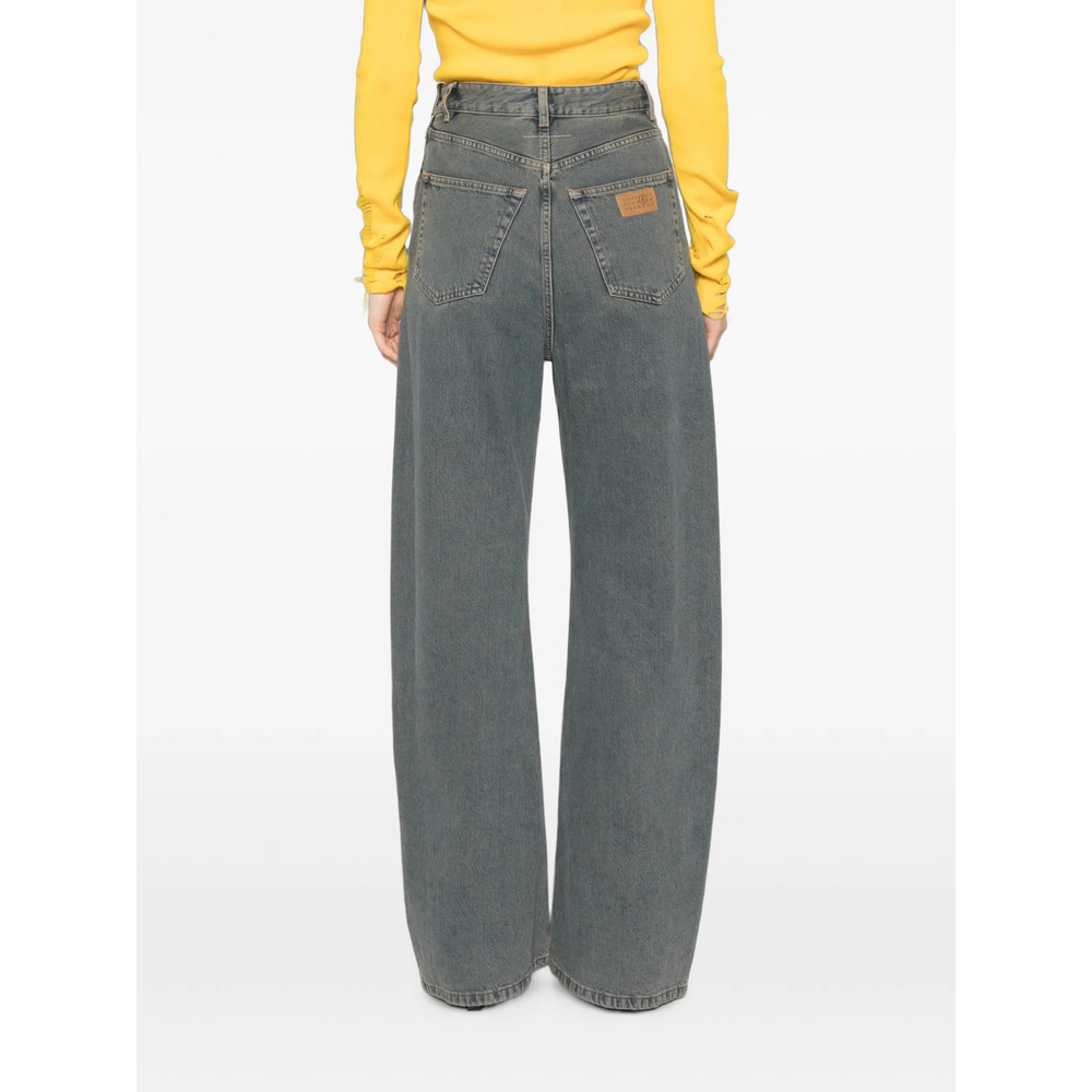 Mm6 Maison Margiela Patch-Pocket Jeans