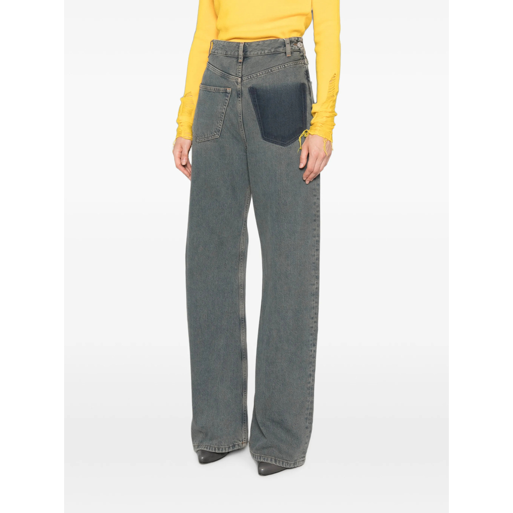 Mm6 Maison Margiela Patch-Pocket Jeans