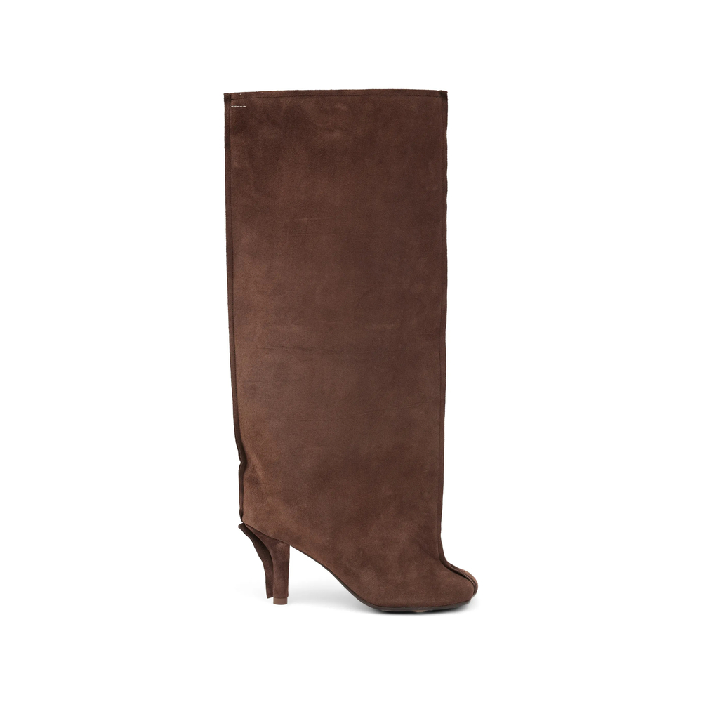 Mm6 Maison Margiela Anatomic Suede Boots