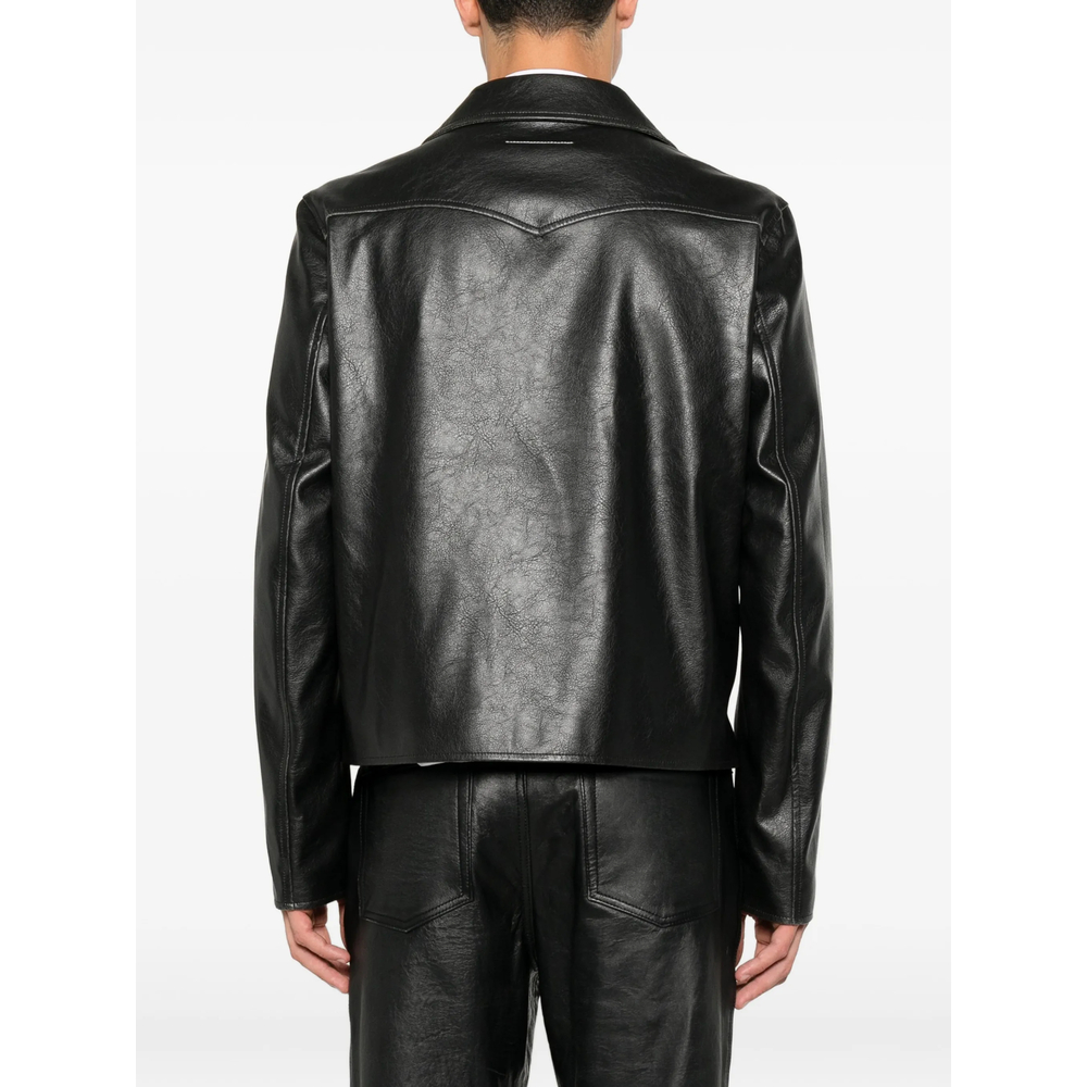 Mm6 Maison Margiela Button-Fastening Long-Sleeve Jacket