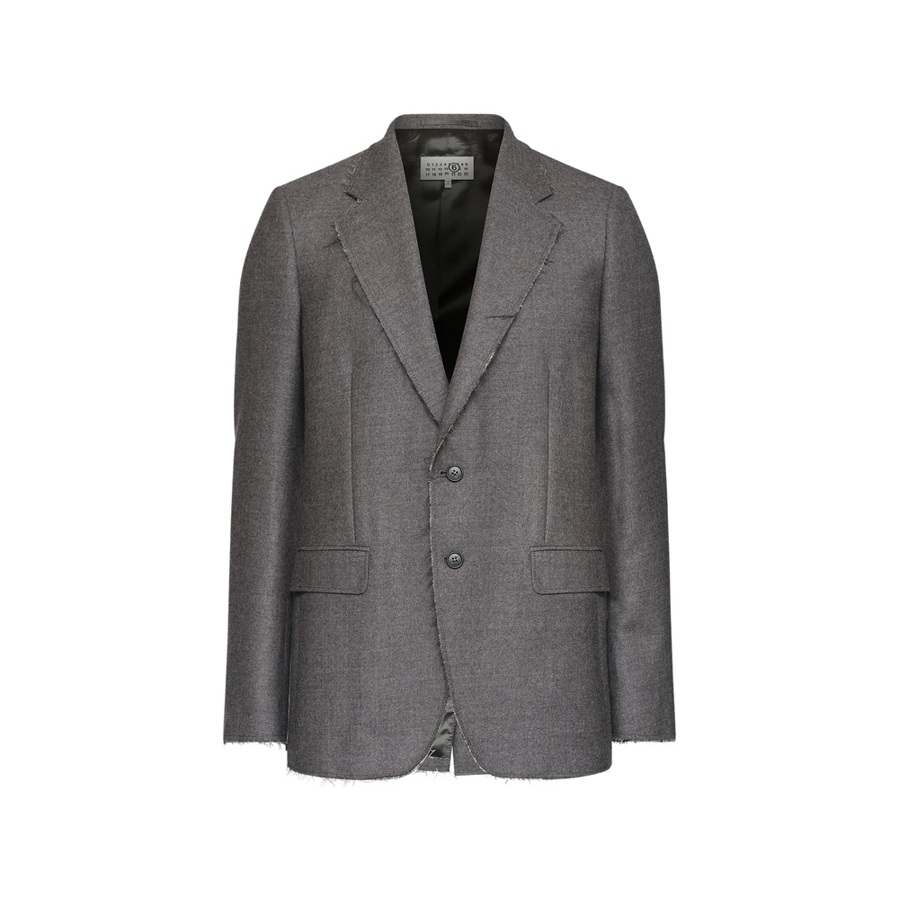 Mm6 Maison Margiela Tailored Wool Suit Blazer