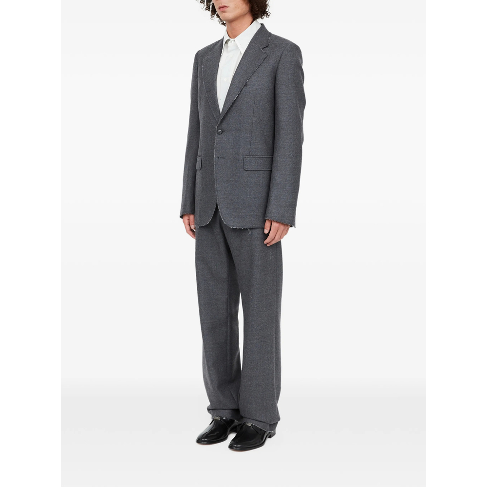 Mm6 Maison Margiela Tailored Wool Suit Blazer