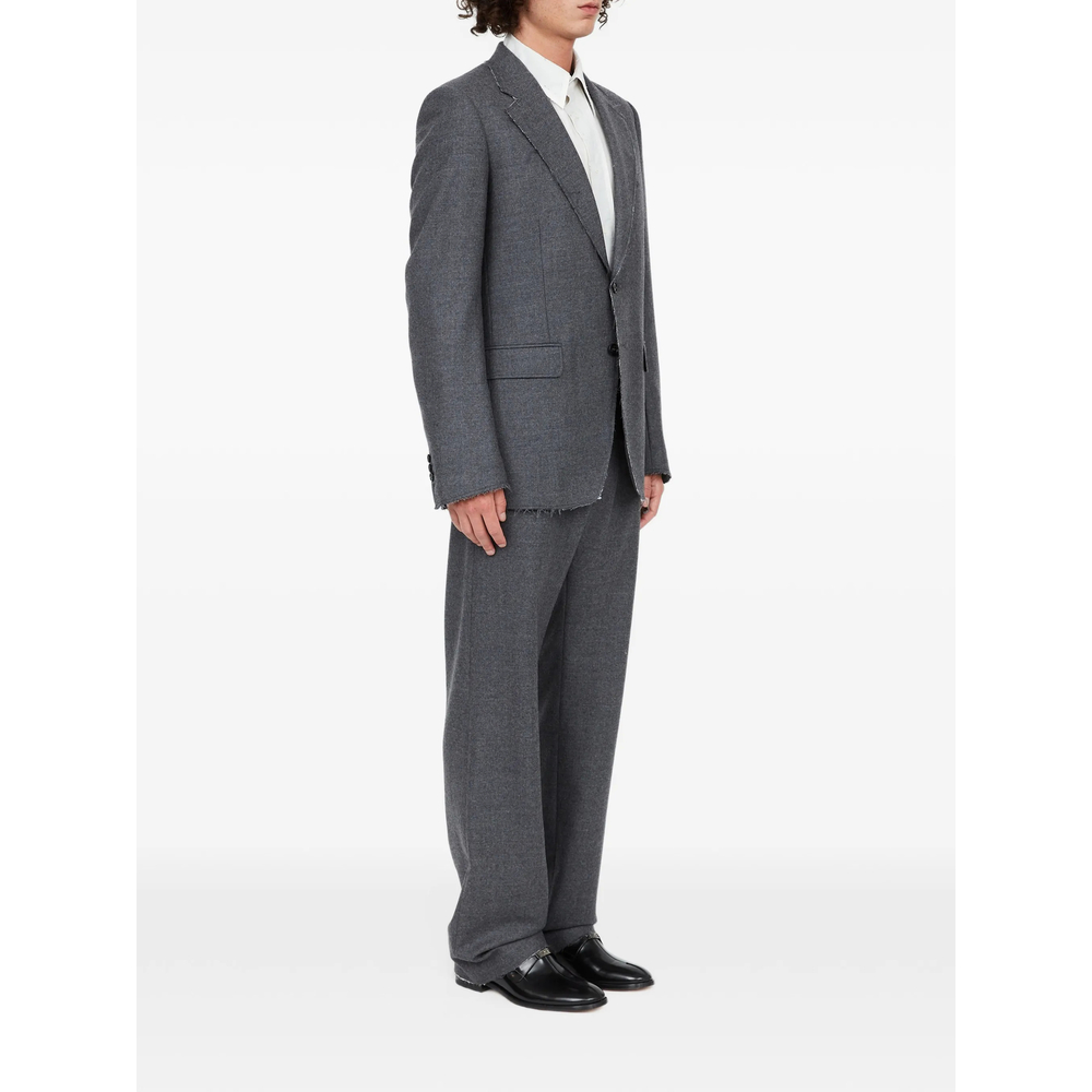 Mm6 Maison Margiela Tailored Wool Suit Blazer