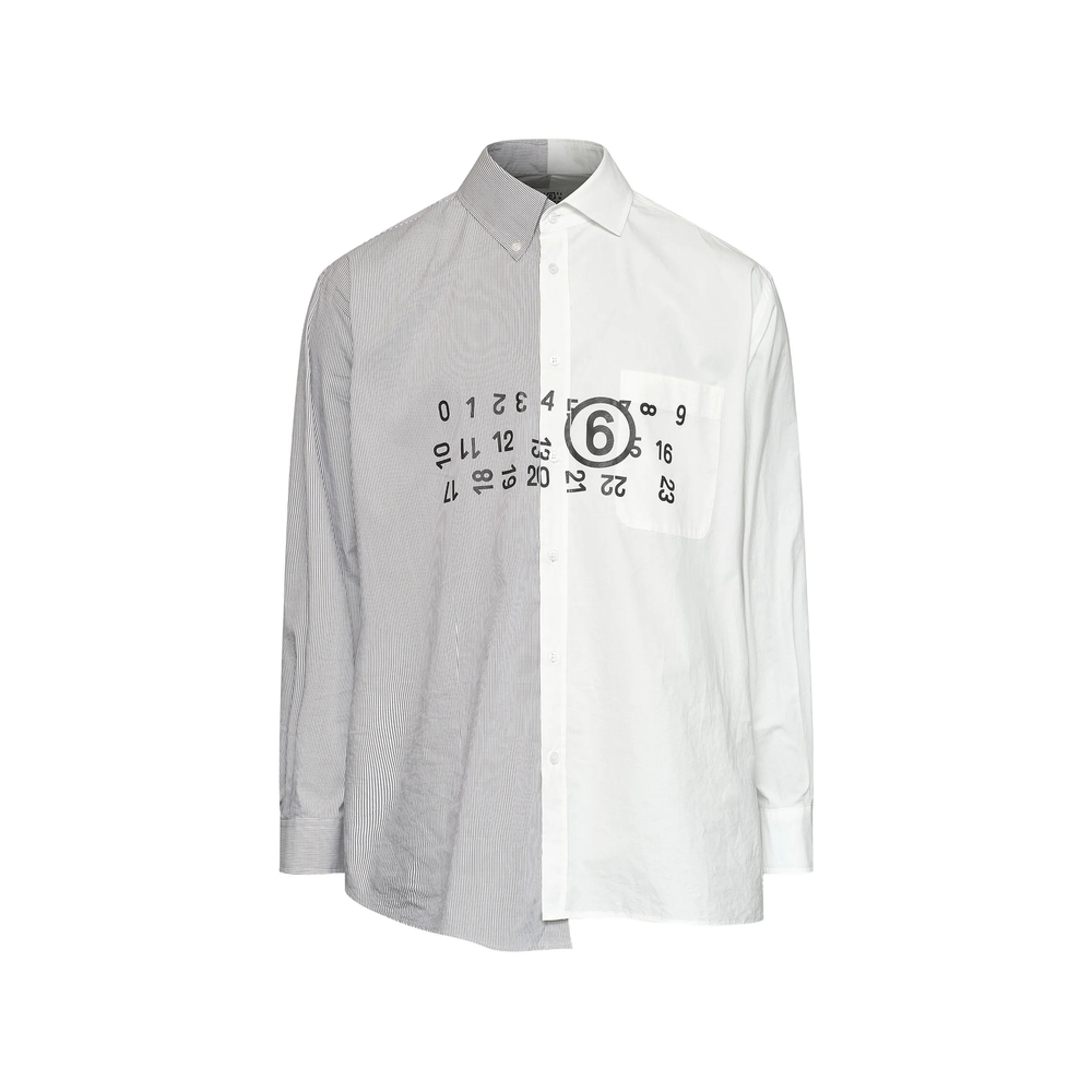 Mm6 Maison Margiela Cotton Poplin Shirt