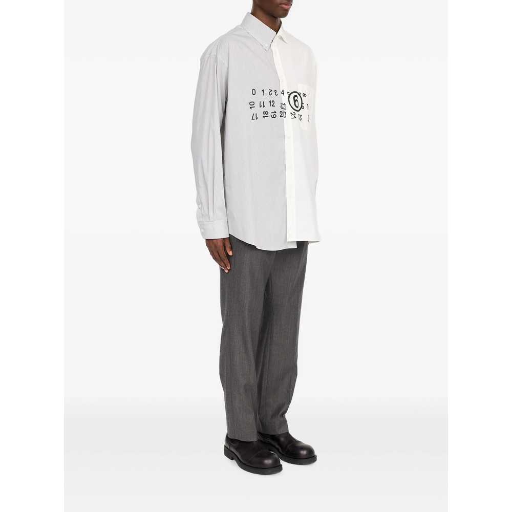 Mm6 Maison Margiela Cotton Poplin Shirt