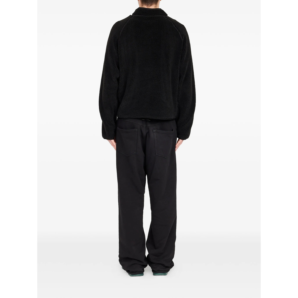 Mm6 Maison Margiela Reversible Teddy Fleece Sweatshirt