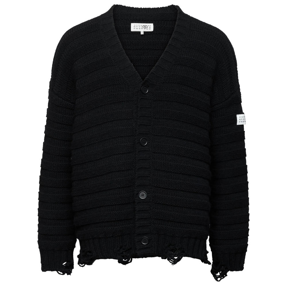 Mm6 Maison Margiela V-neck Knited Cardigan