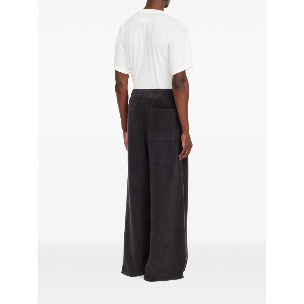 Mm6 Maison Margiela Brushed Fleece Cotton Sweatpants