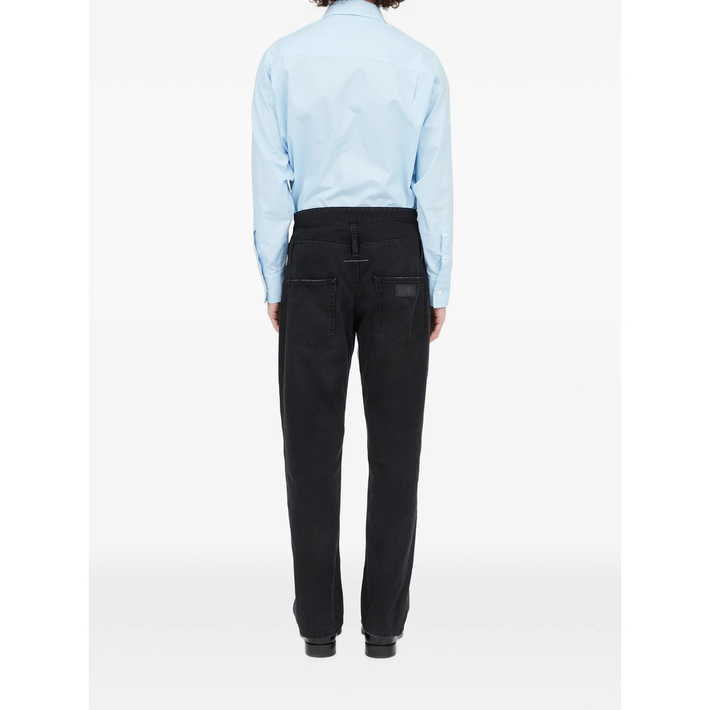Mm6 Maison Margiela Rivet-Detail Jeans