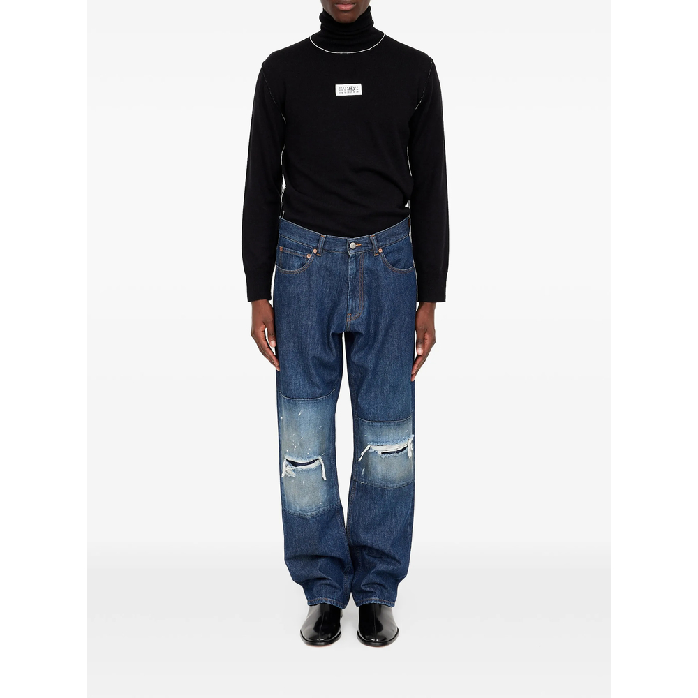 Mm6 Maison Margiela Straight-Leg Jeans