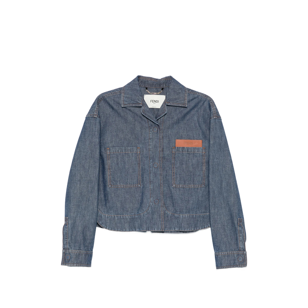 Fendi Chambray Denim Jacket