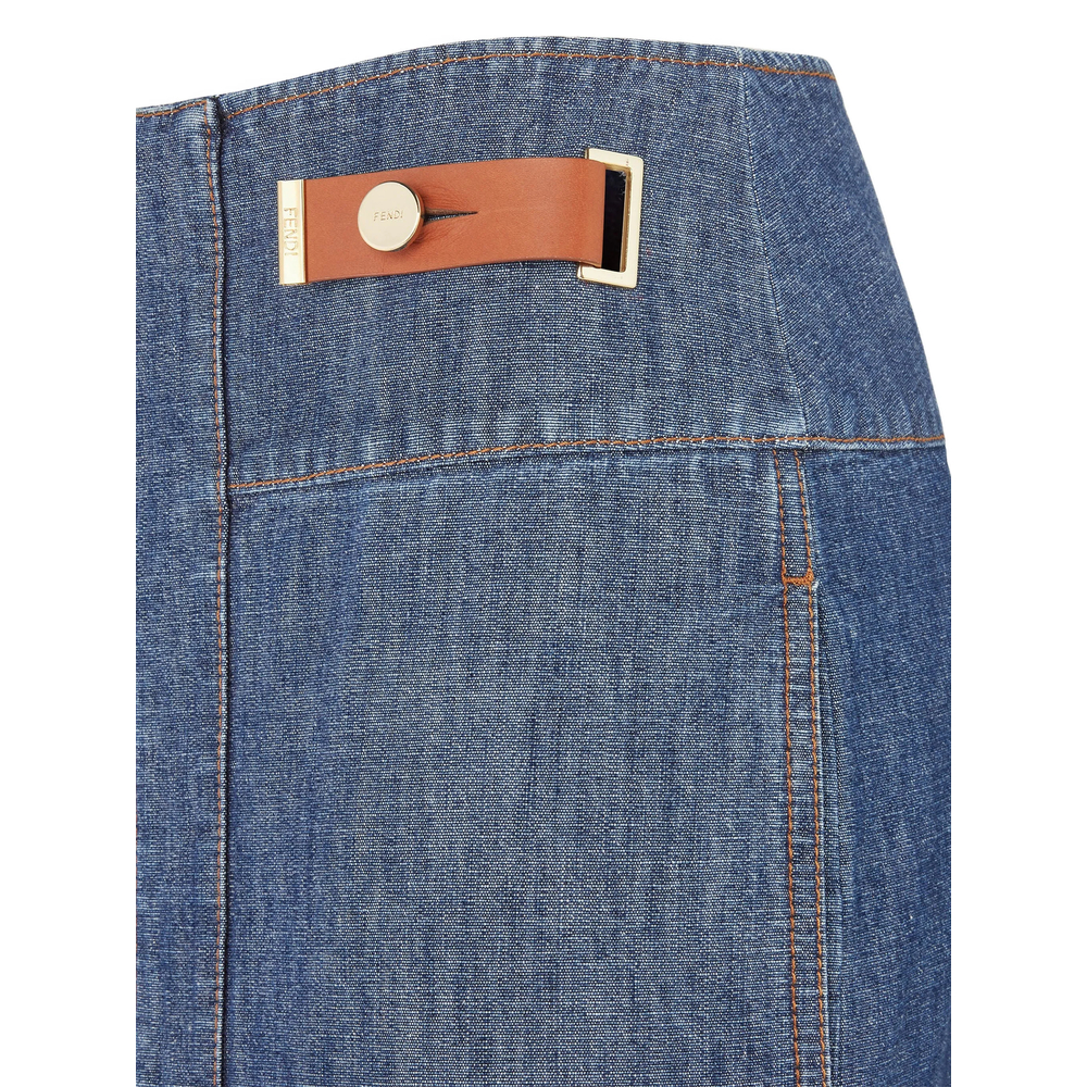 Chambray Denim Midi