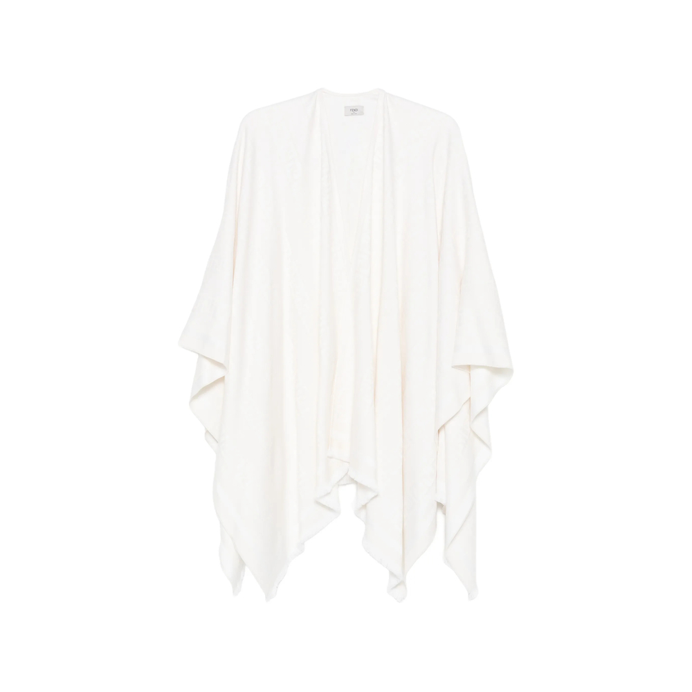 Fendi FF Jacquard Poncho