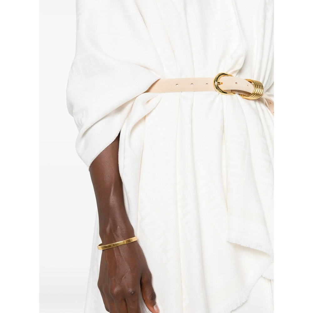 Ff Jacquard Poncho