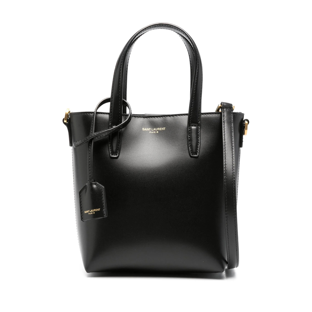 Mini Toy Shopping Tote In Box Leather