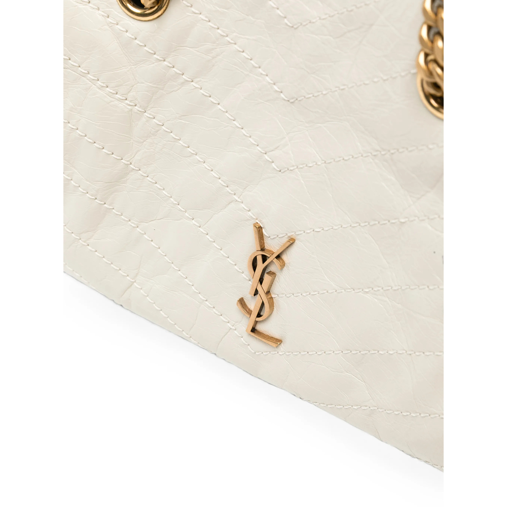 Niki Small Shopping Bag In Leather