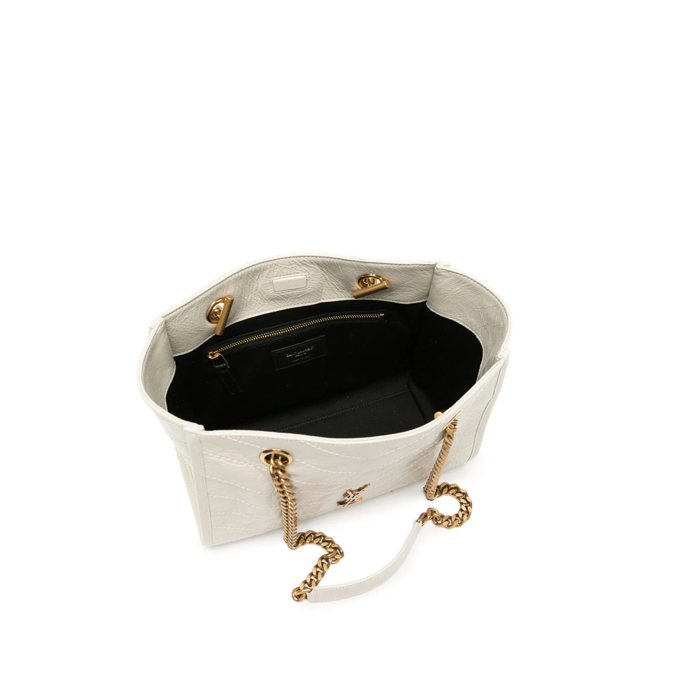 Niki Small Shopping Bag In Leather