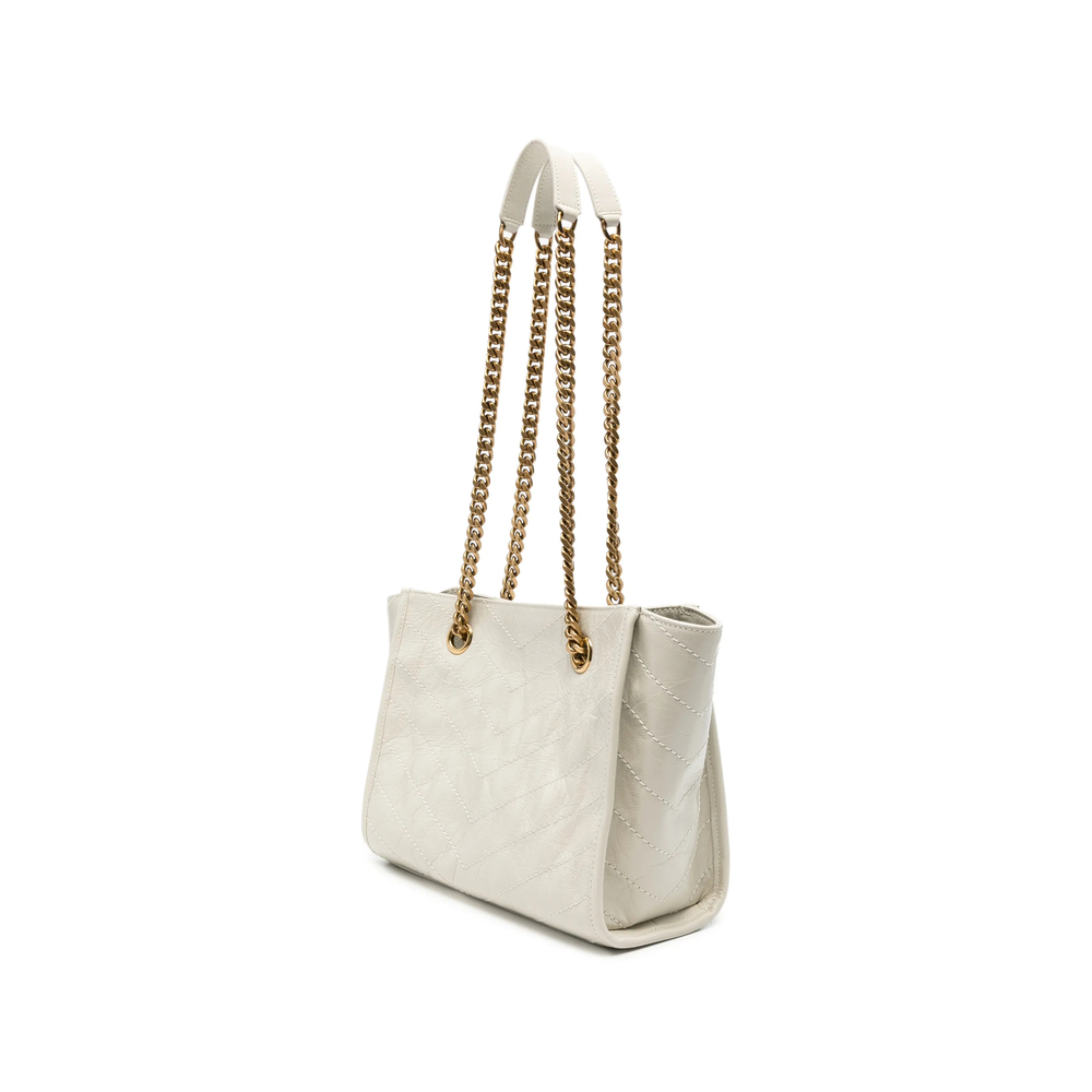 Niki Small Shopping Bag In Leather