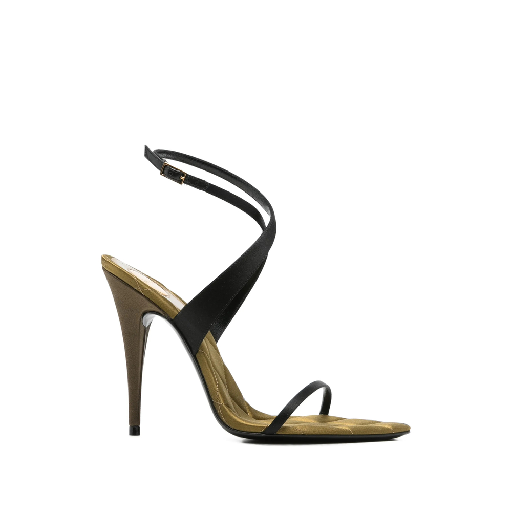 Ivresse Quilted Crossover-Strap Sandals