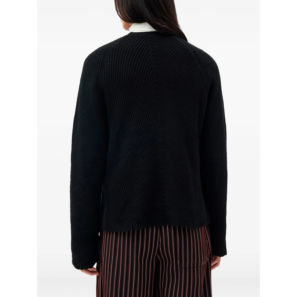 Ribbed-Knit Sweater