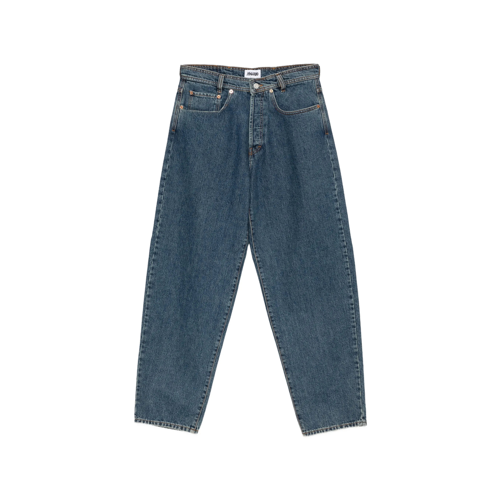 Magliano Logo-patch Wide-leg Jeans