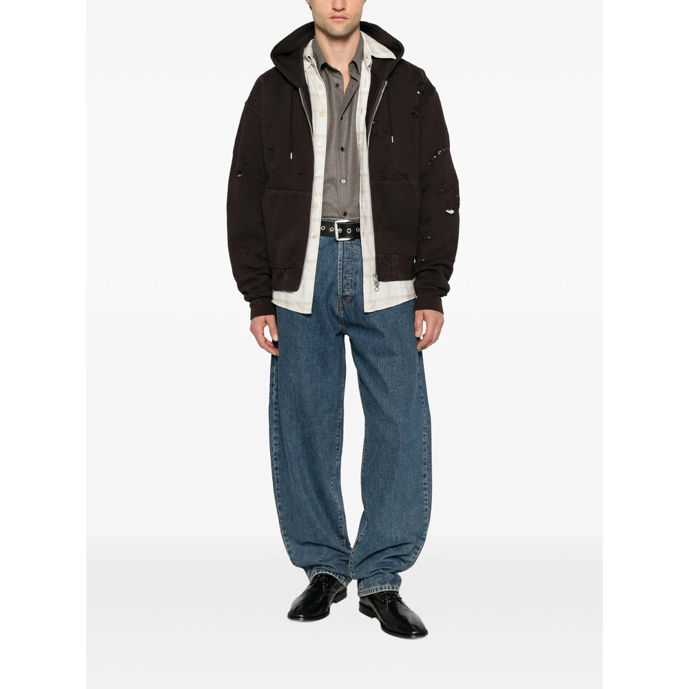 Logo-Patch Wide-Leg Jeans
