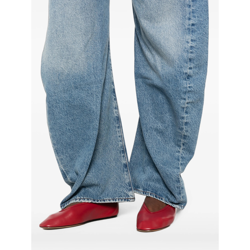 Whiskered Wide- Leg