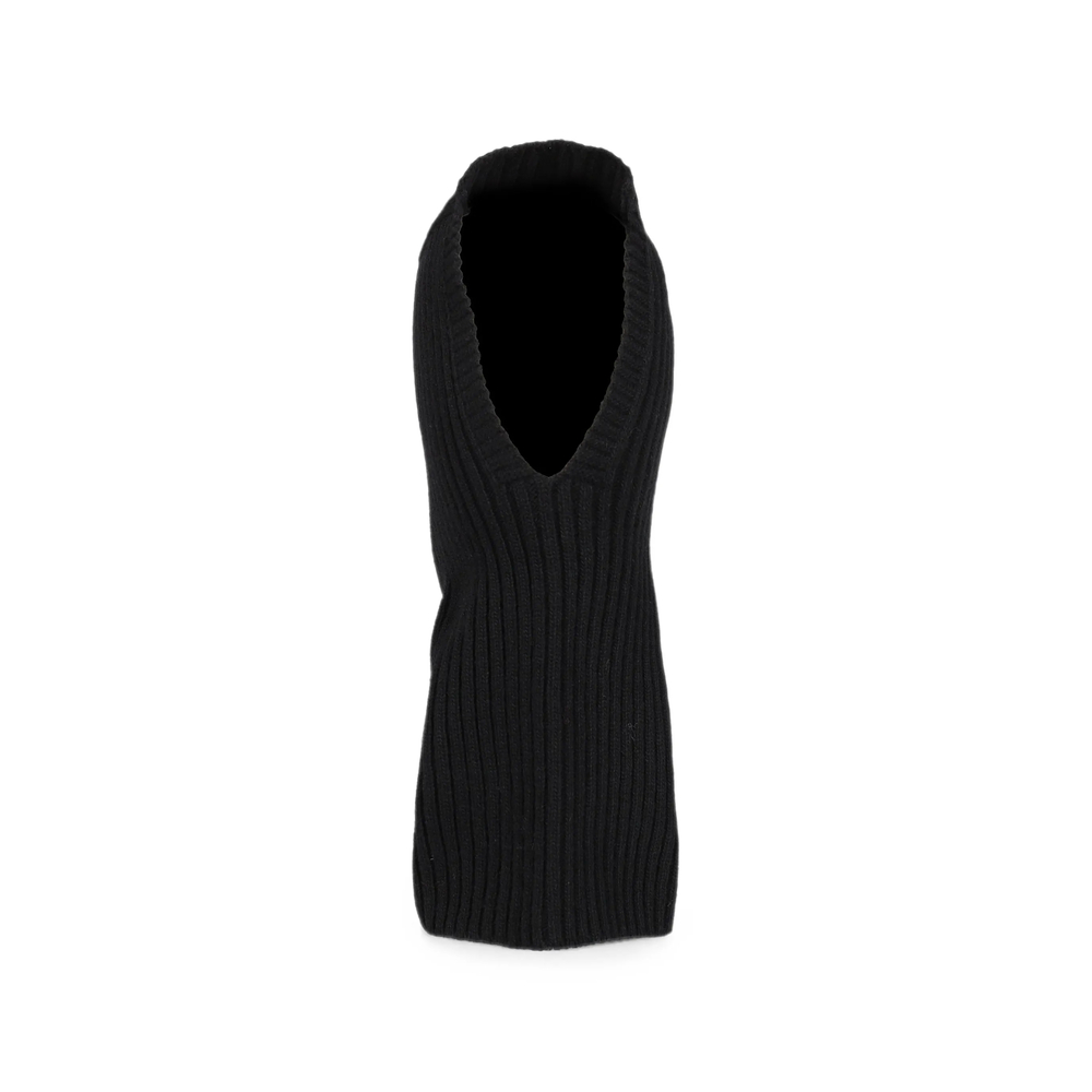 Needles Wool Ribbed-knit Balaclava In Black