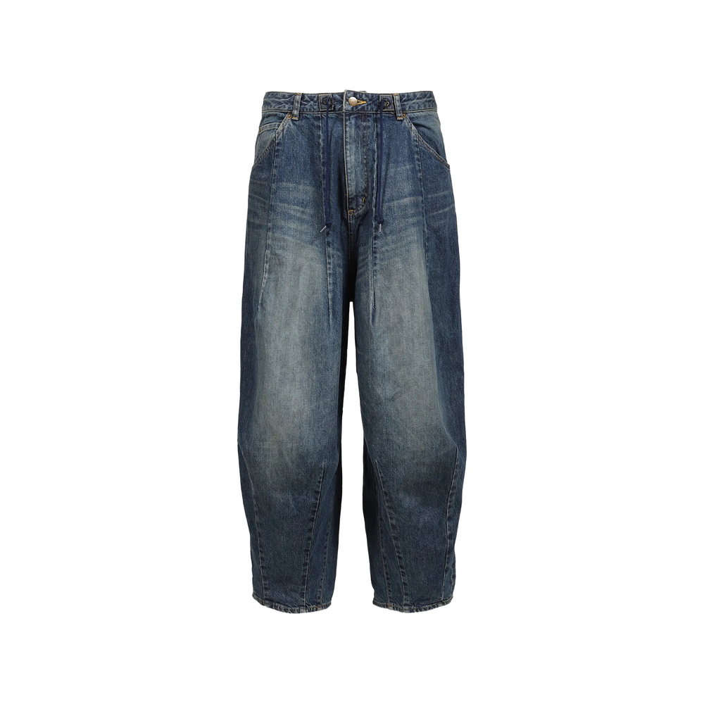 Needles Faded-effect Tapered Jeans
