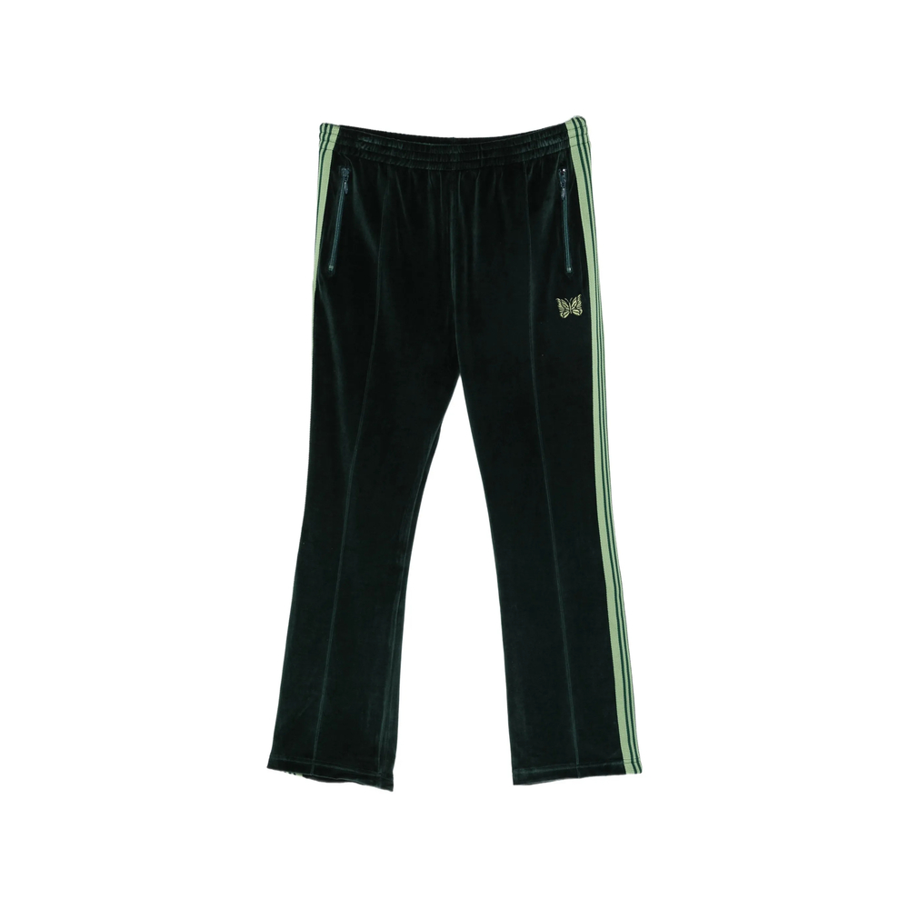 Velvet Side-Stripe Track Pants