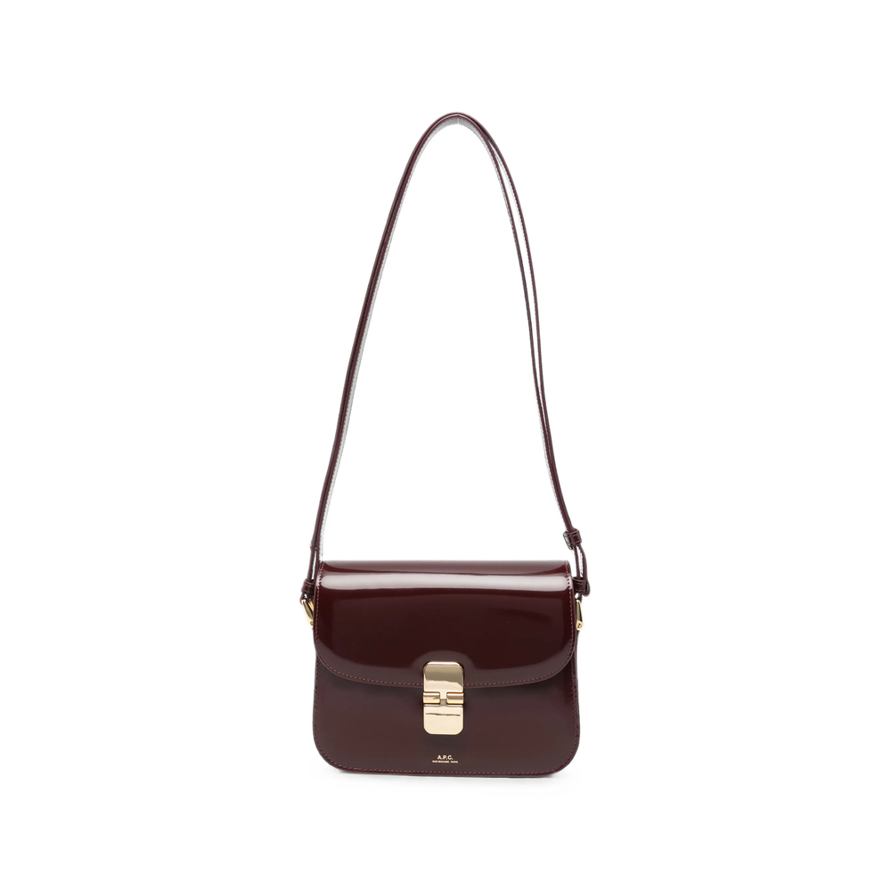 A. p.c. Grace Leather Mini Shoulder Bag