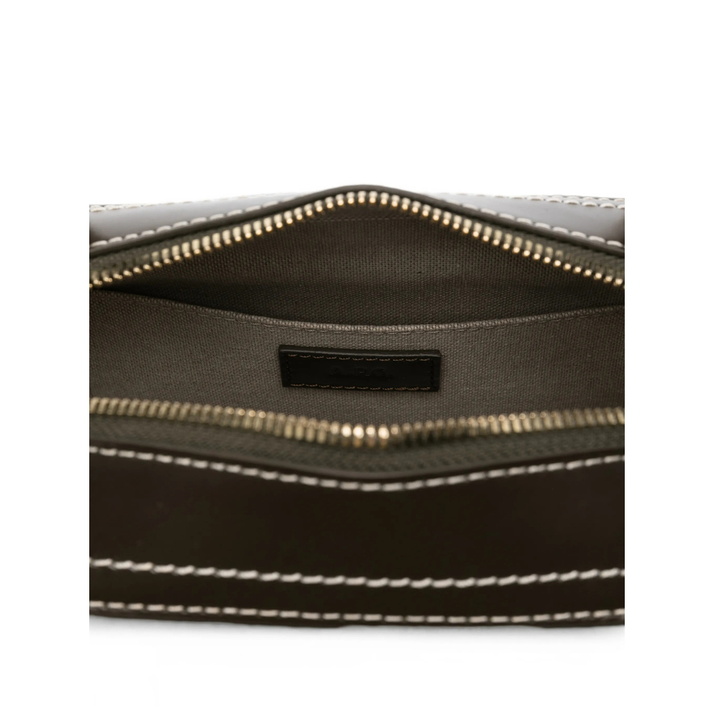 A. P.C. Contrast-Stitch Shoulder Bag