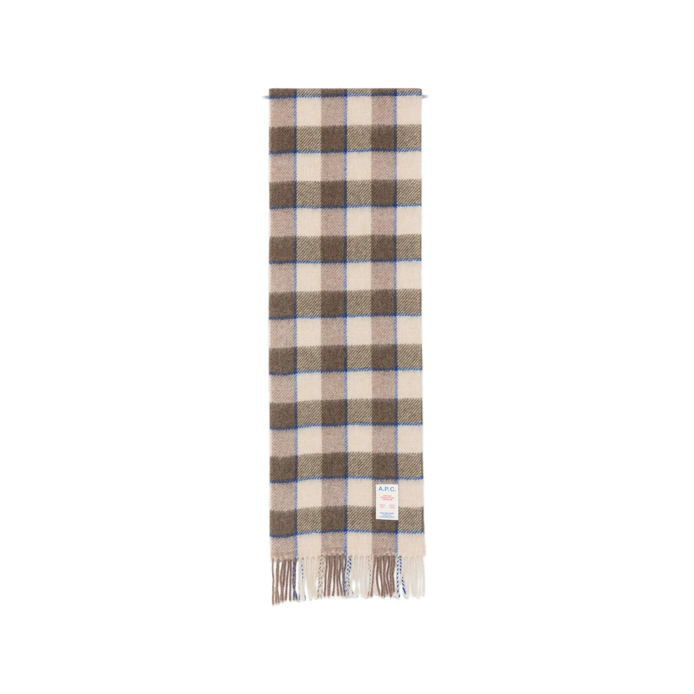 A.p.c. A. P.c. Scarves In Neutrals/brown