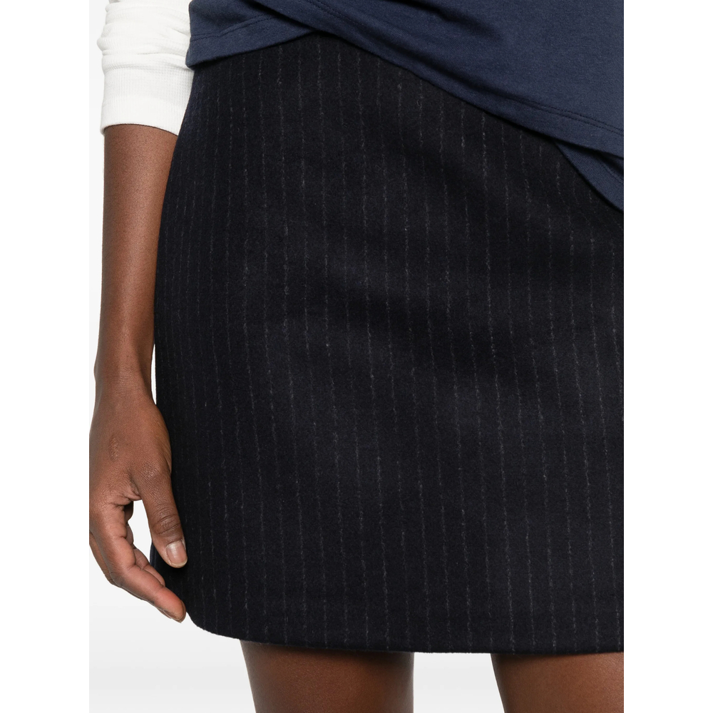 A. P.C. Pinstripe-Pattern Skirt