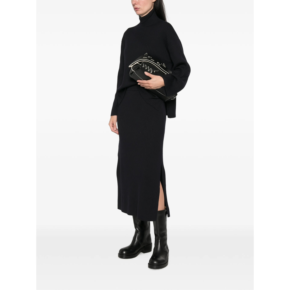 A. P.C. Louise High-Neck Sweater