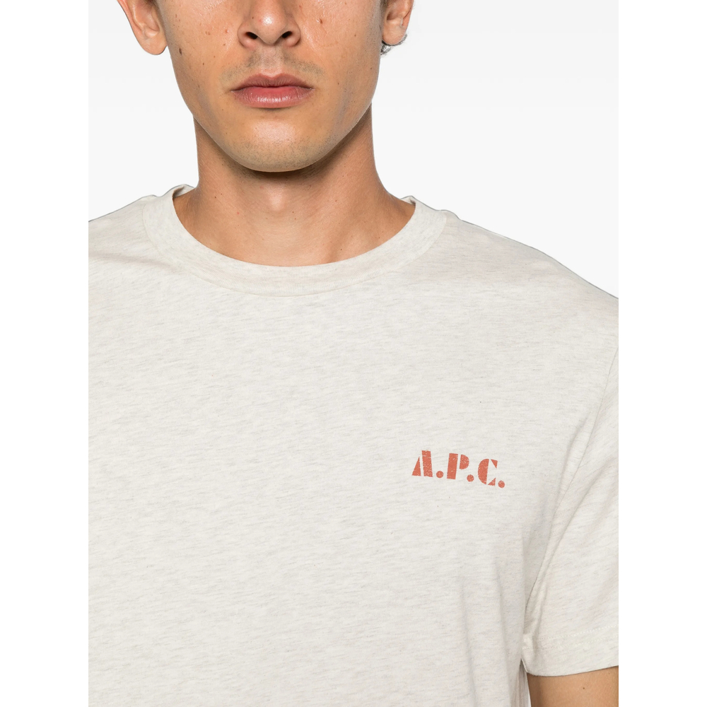 A. P.C. Logo-Print T-Shirt