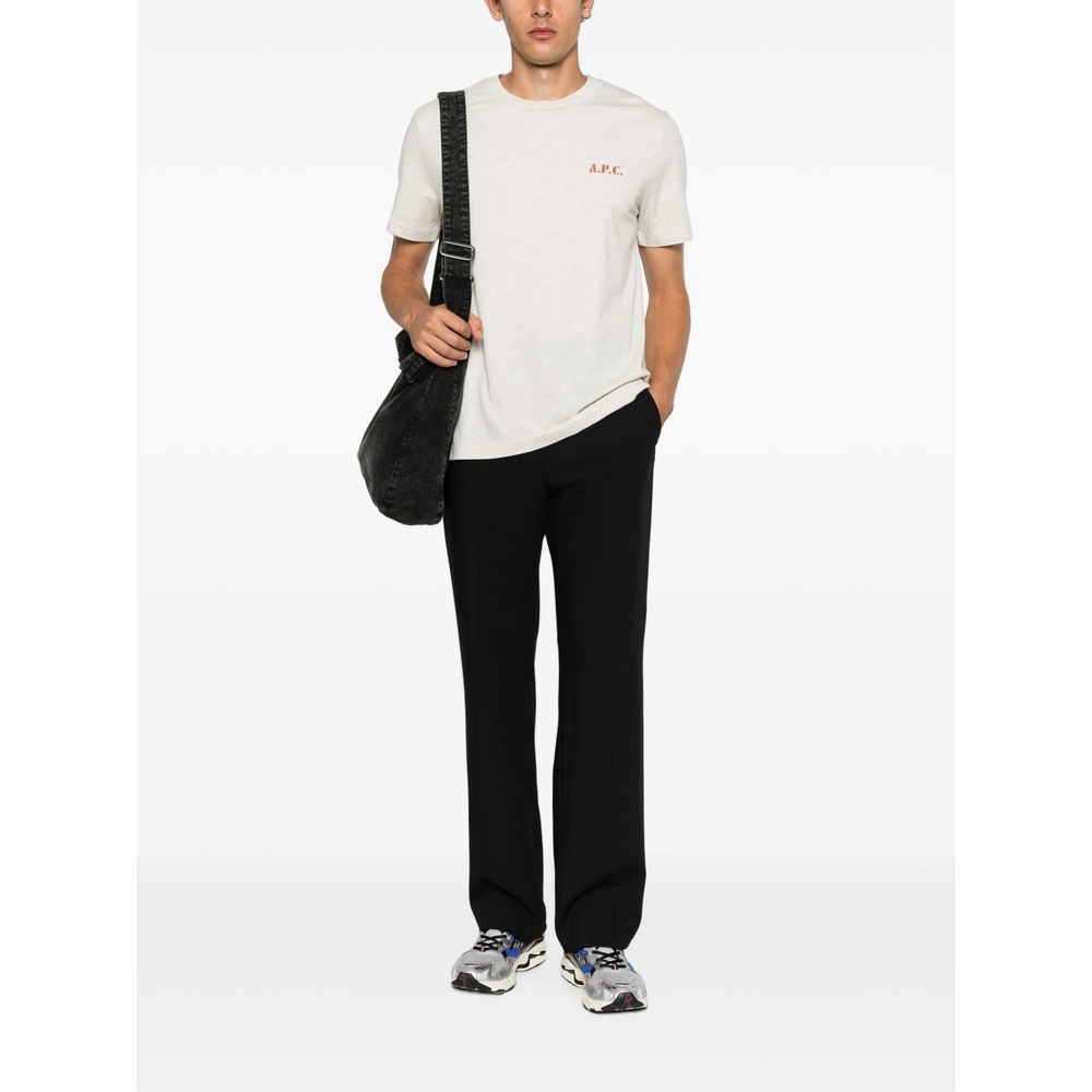 A. P.C. Logo-Print T-Shirt