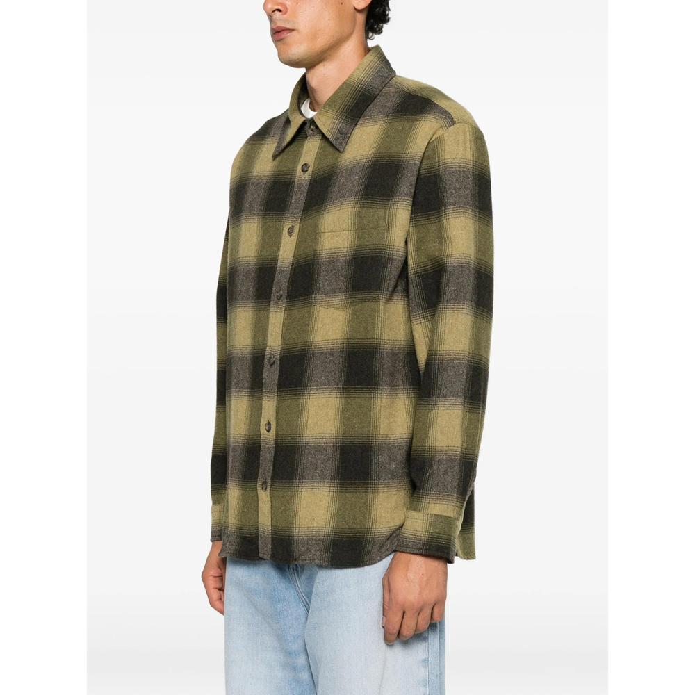 A. P.C. Malaury Overshirt - Checked Overshirt