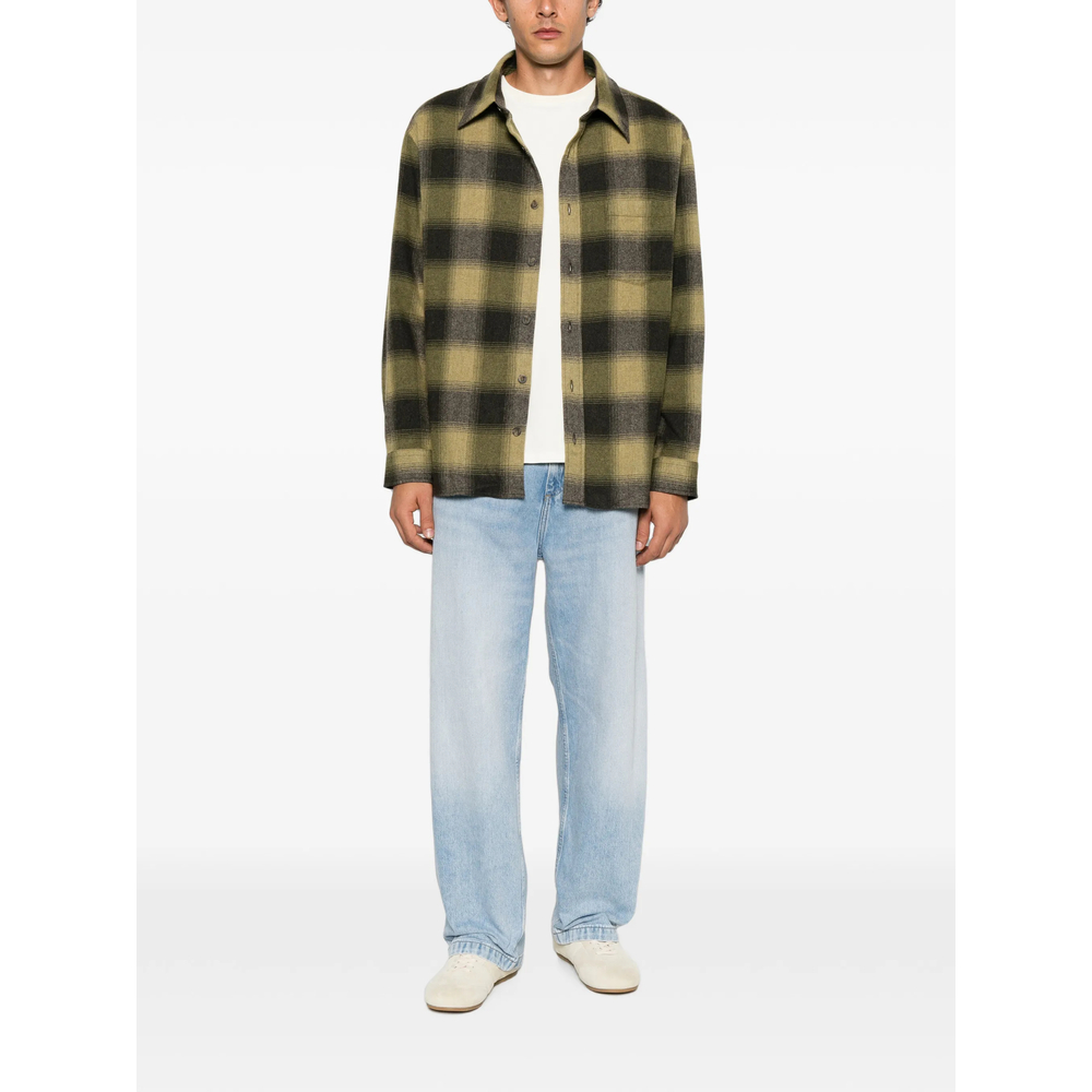A. P.C. Malaury Overshirt - Checked Overshirt