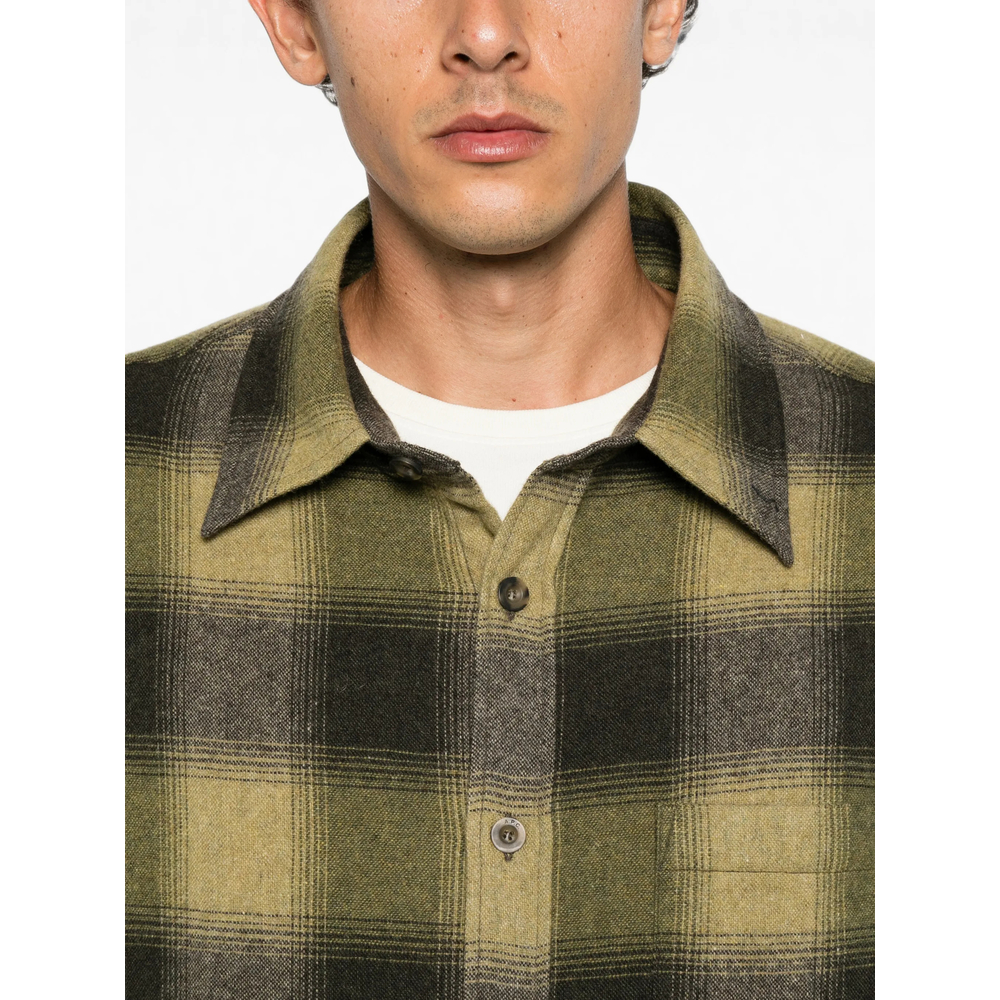 A. P.C. Malaury Overshirt - Checked Overshirt
