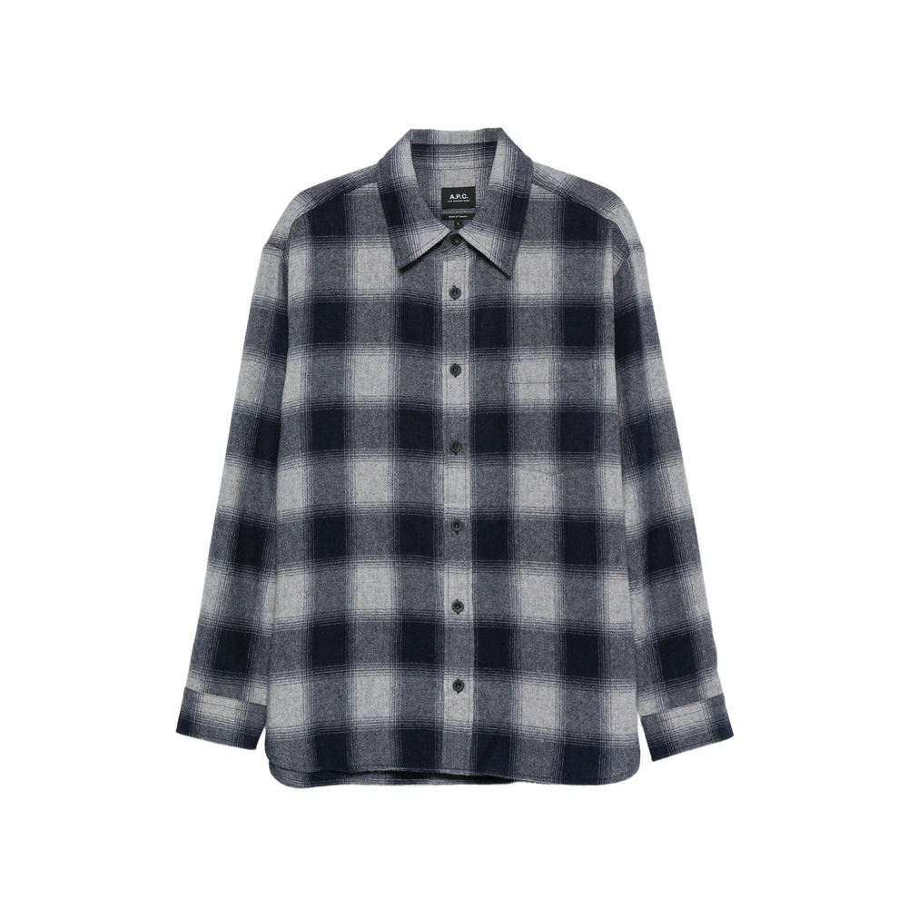 A. p.c. Check-pattern Shirt