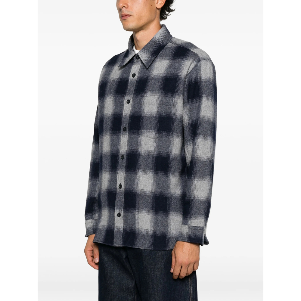 A. P.C. Malaury Overshirt - Checked Overshirt