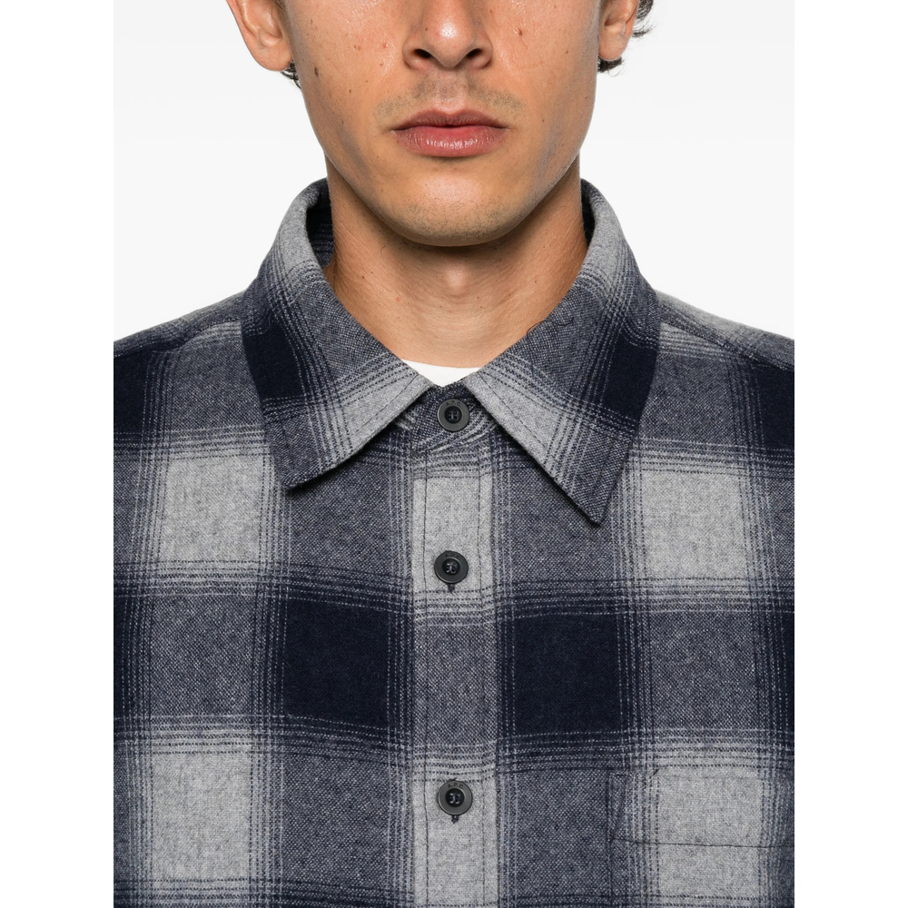 A. P.C. Malaury Overshirt - Checked Overshirt