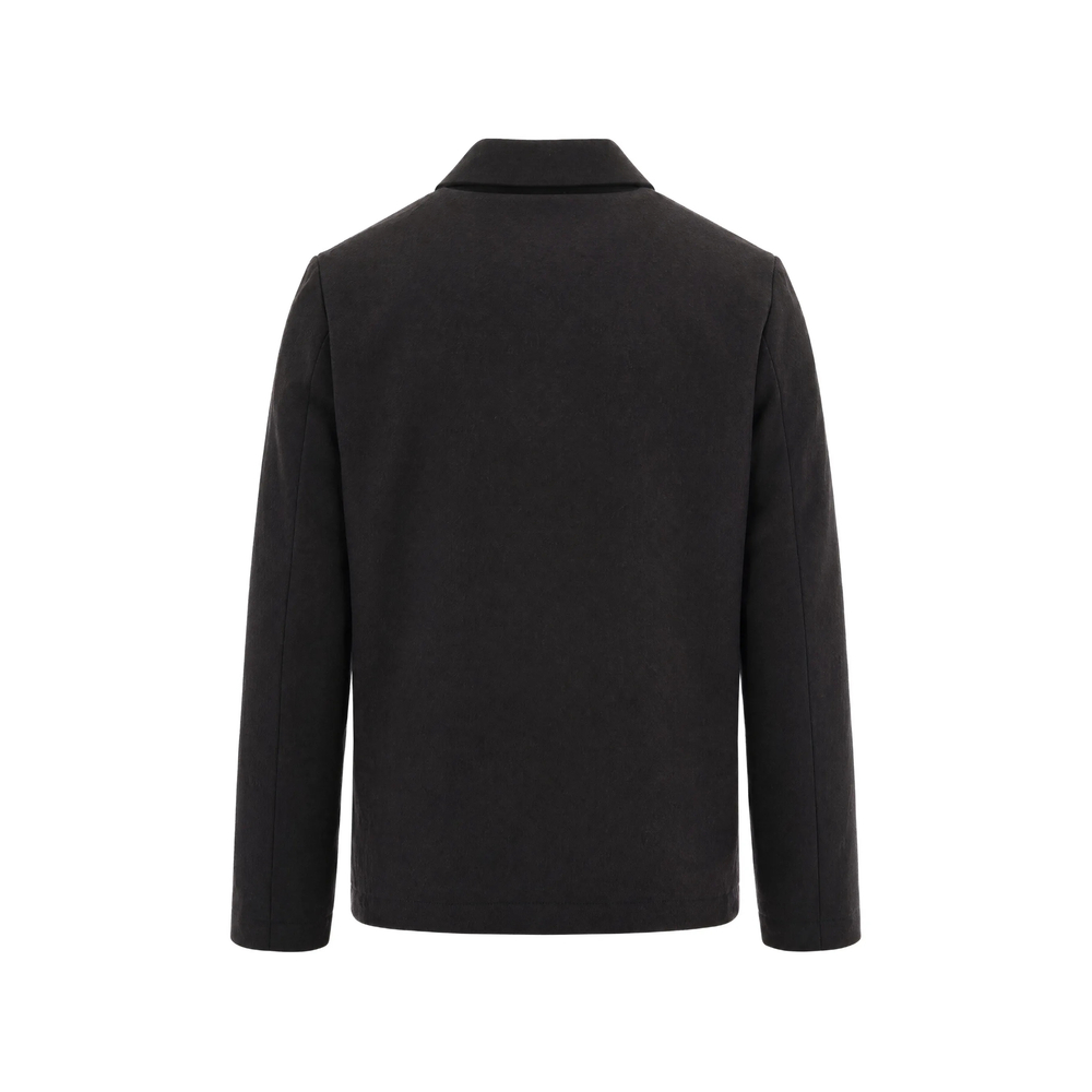 A. P.C. Simple Dark Brown Jacket