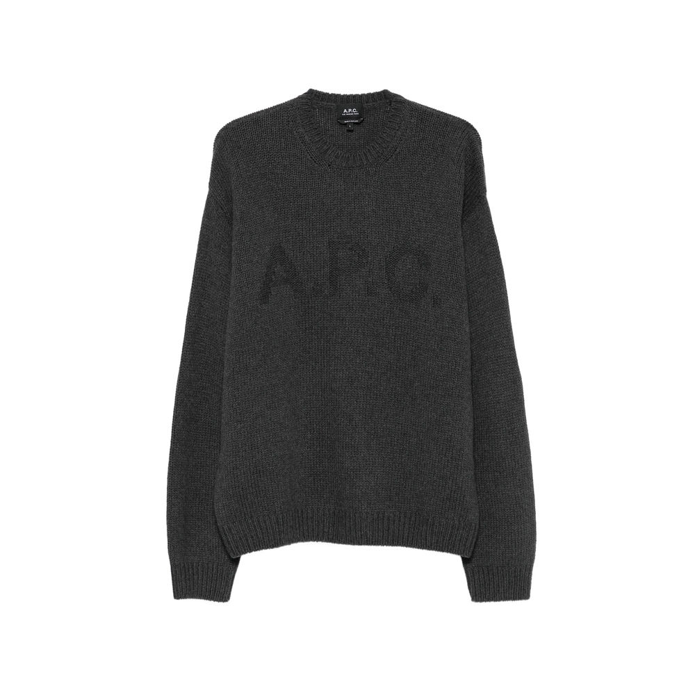 A. p.c. Logo-intarsia Crew-neck Sweater