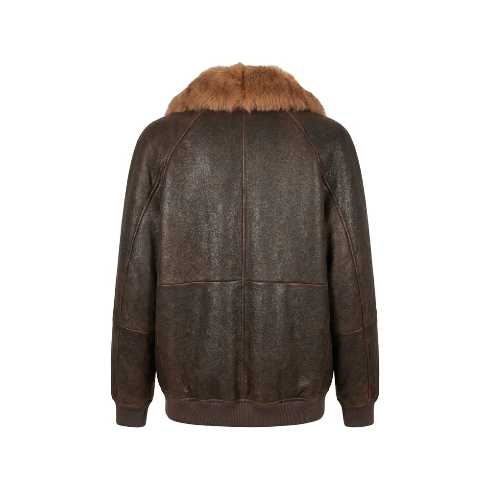 Shearling Bomber Jacket