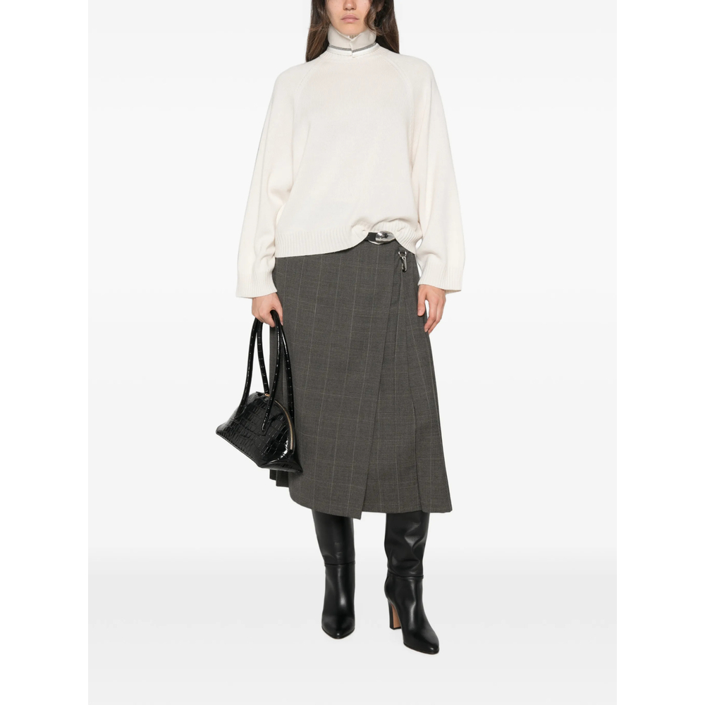Raglan-Sleeve Sweater