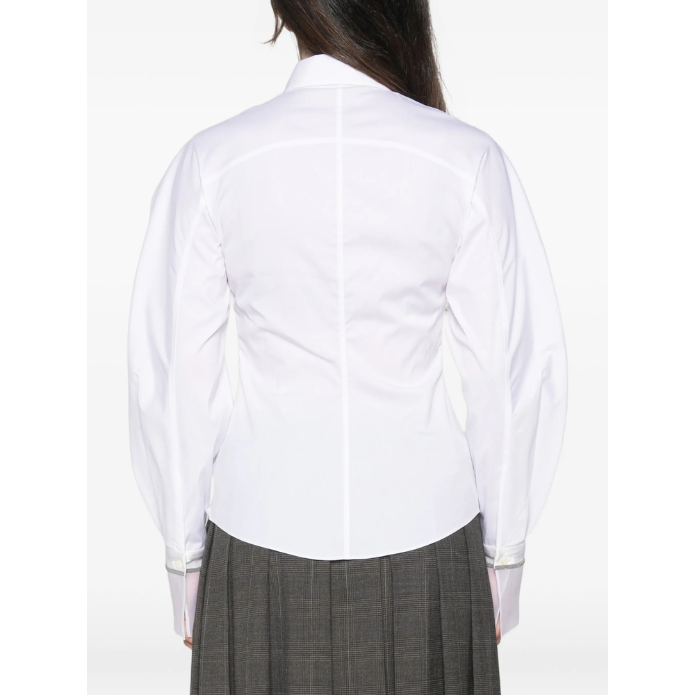 Stretch Cotton Poplin Shirt