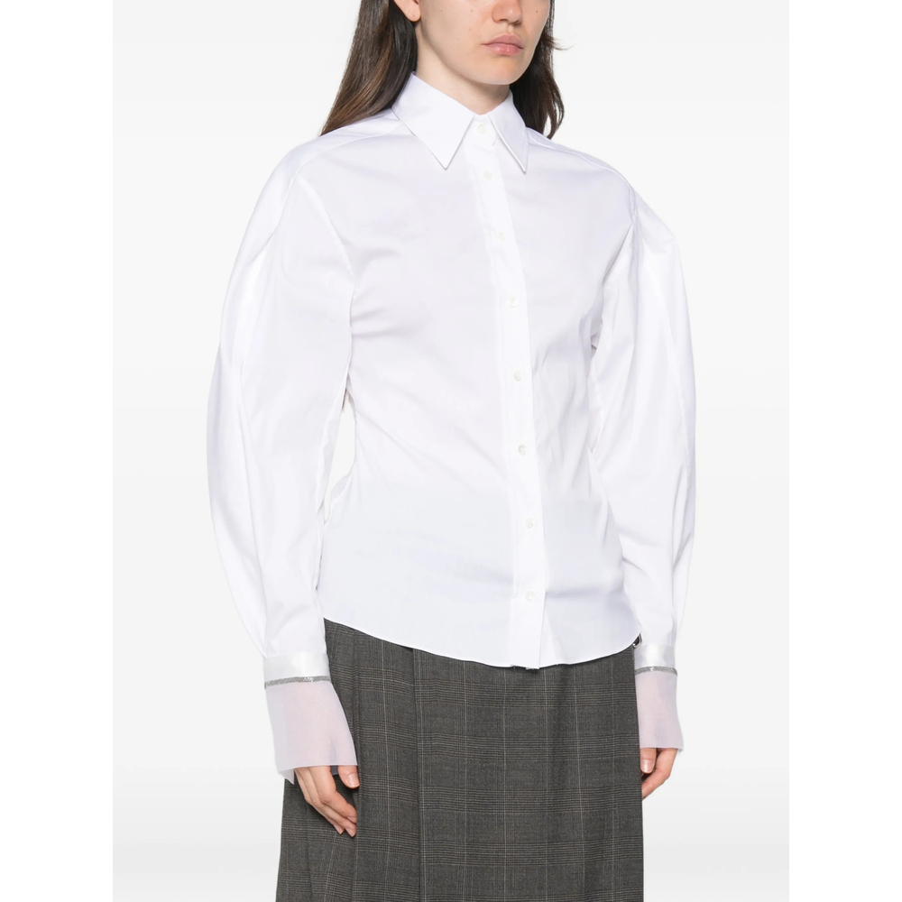 Stretch Cotton Poplin Shirt